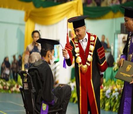 UIR kembali menggelar wisuda hari ini. Foto IST